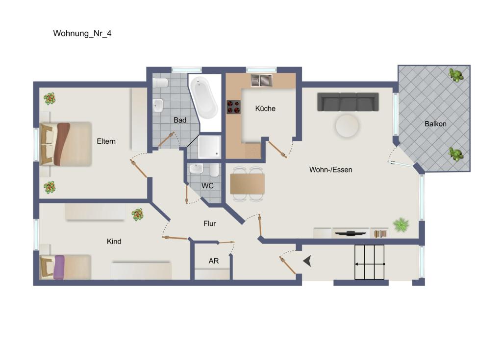 Wohnung Nr. 4