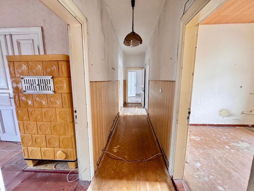 Blick in die Erdgeschosswohnung