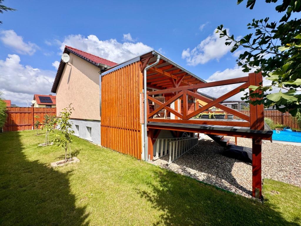Giebelansicht Haus