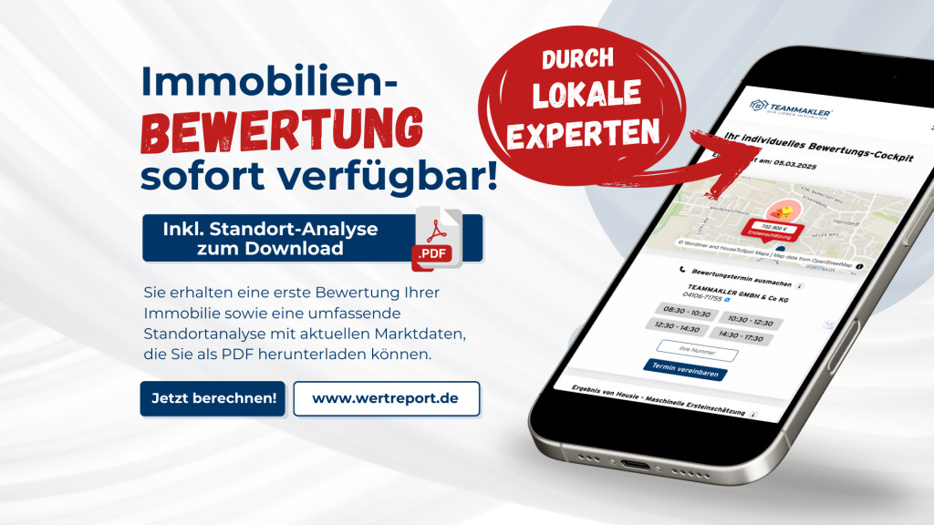 Immobilienbewertung anfordern