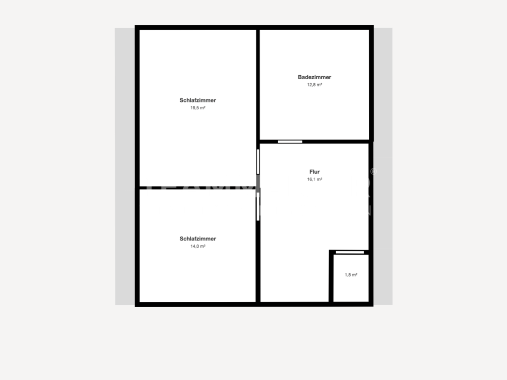 Grundriss Obergeschoss