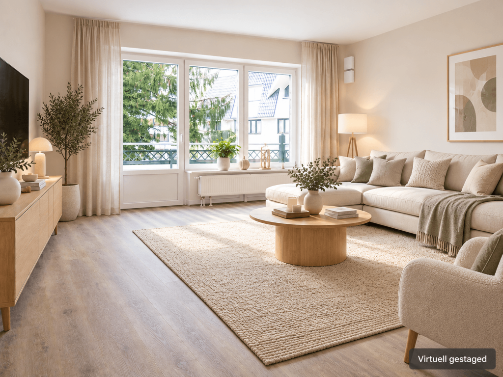 ZENTRALE LAGE: Barrierearme 3-Zimmer Wohnung mit Balkon und 2 Bädern - Foto 2