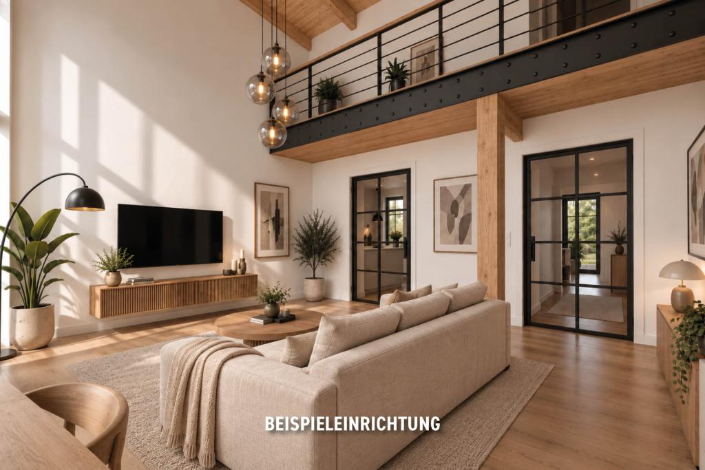Neubau-Reihenhaus mit Loft-Charakter in Stade - Foto 3