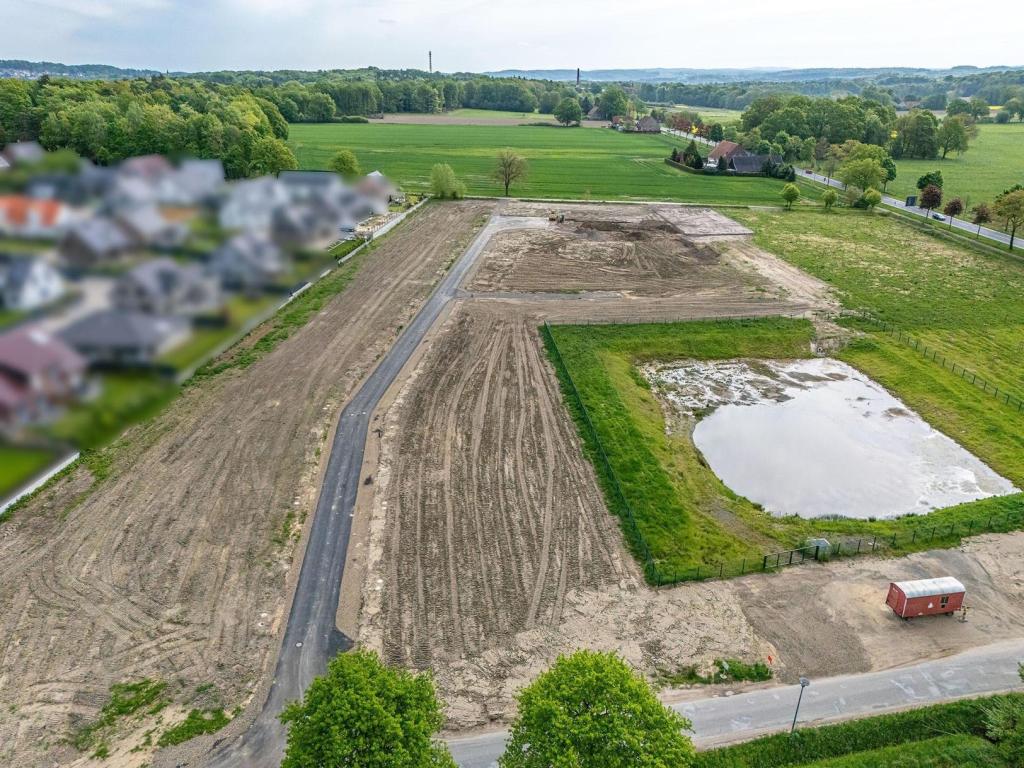 Fertig erschlossene Baugrundstücke