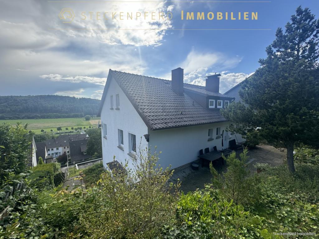 Rückwertiger Hauseingang
