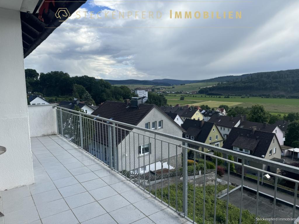traumhafter Balkonblick