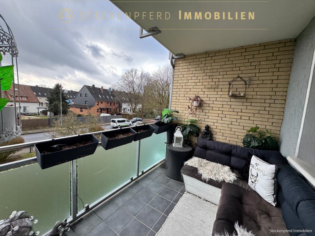 Balkon mit freier Sicht