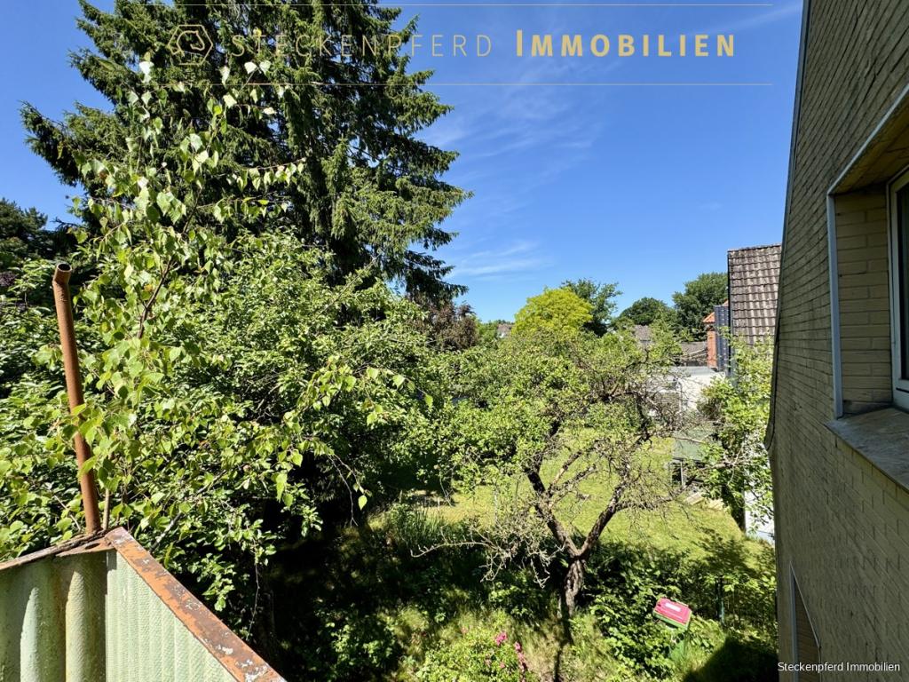 Gartenblick vom Balkon OG
