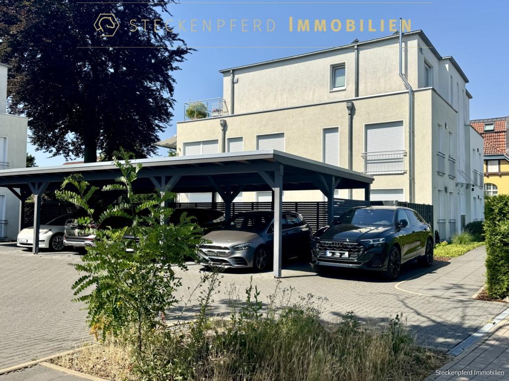 Eigener Carport Stellplatz