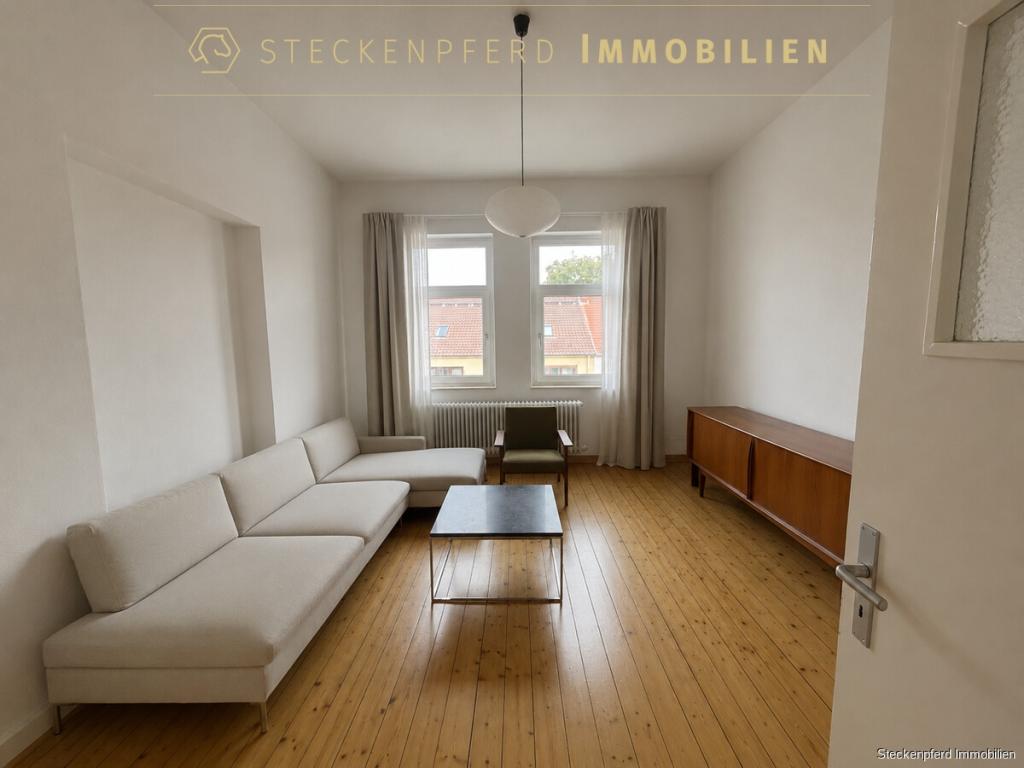Stilvoll wohnen in der Südstadt – sanierte 3-Zi.-Altbauwohnung mit zwei Balkonen - Photo 1