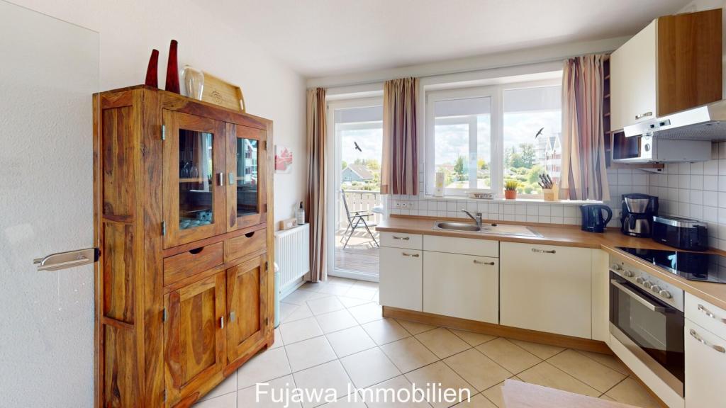 Küche mit Zugang zum Balkon Nr. 2
