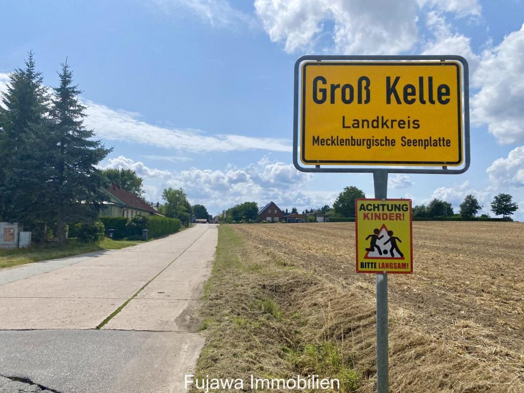Groß Kelle Ortseingang