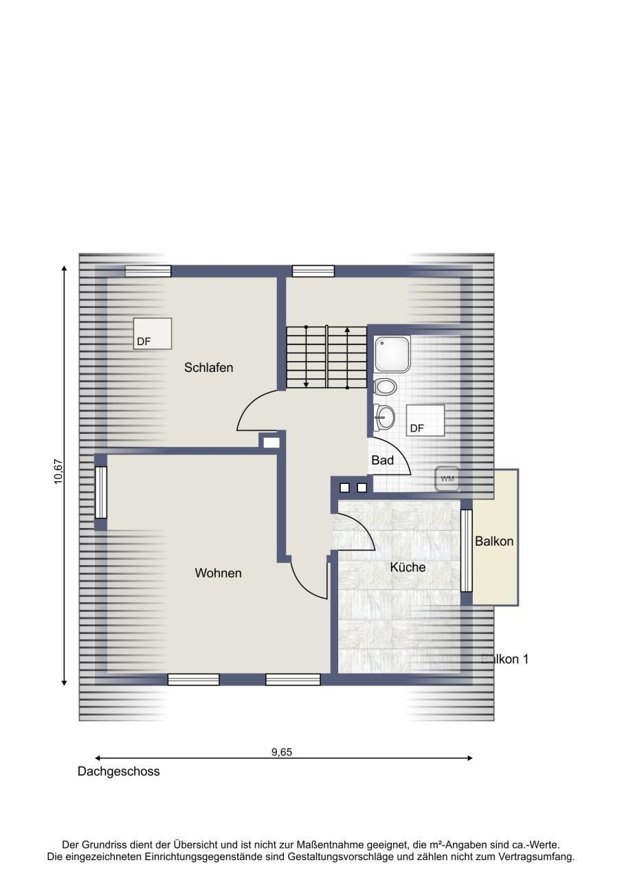 Grundriss DG