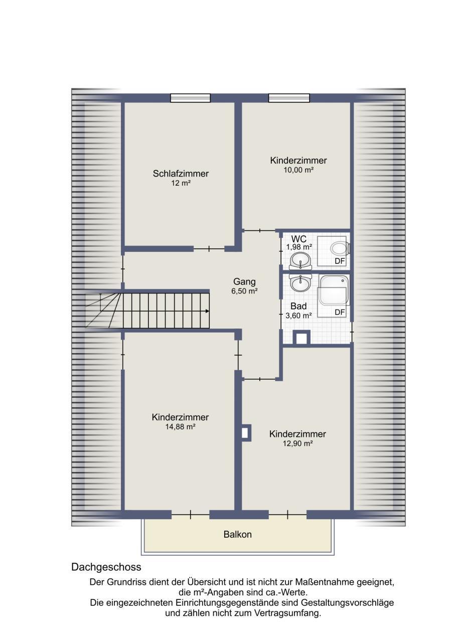 Grundriss DG 