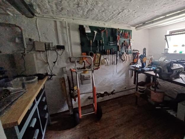 Werkstatt im Keller