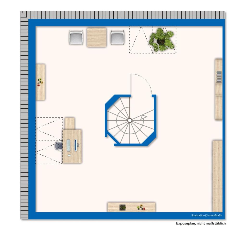 Grundriss Dachgeschoss