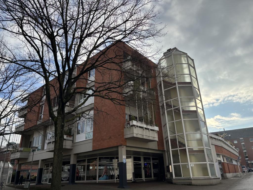 Ansicht Zugang Balkone Rathausmarkt