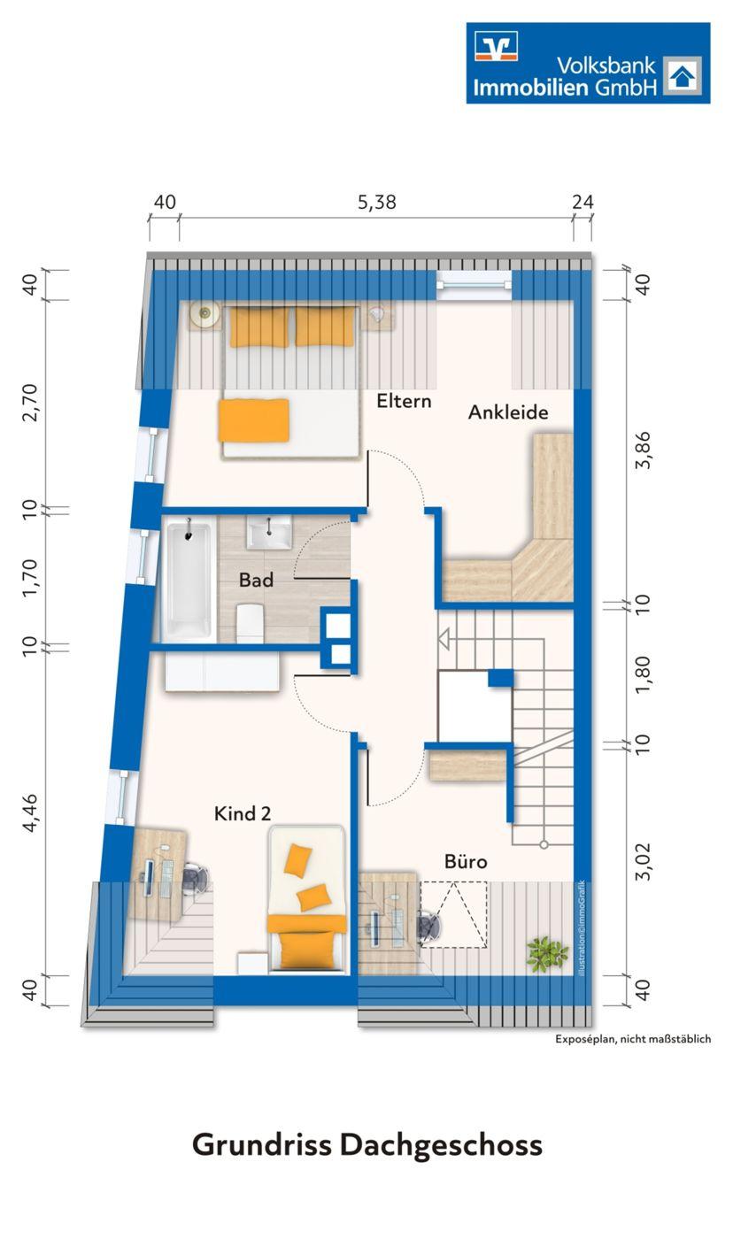 Grundriss Dachgeschoss
