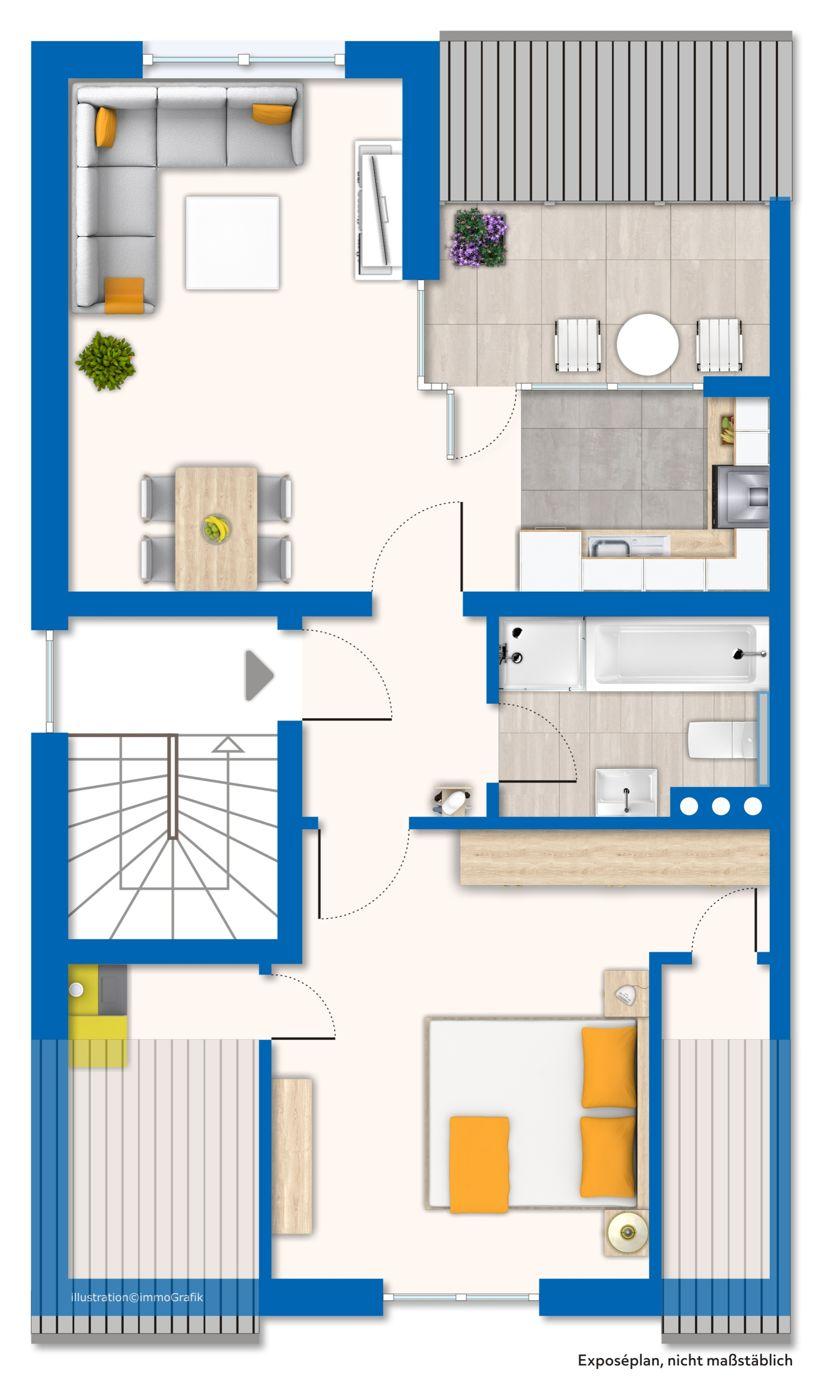 Grundriss Wohnung