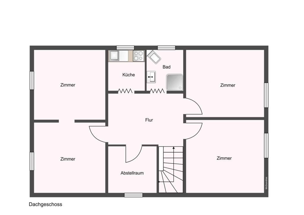 Grundriss Dachgeschoss