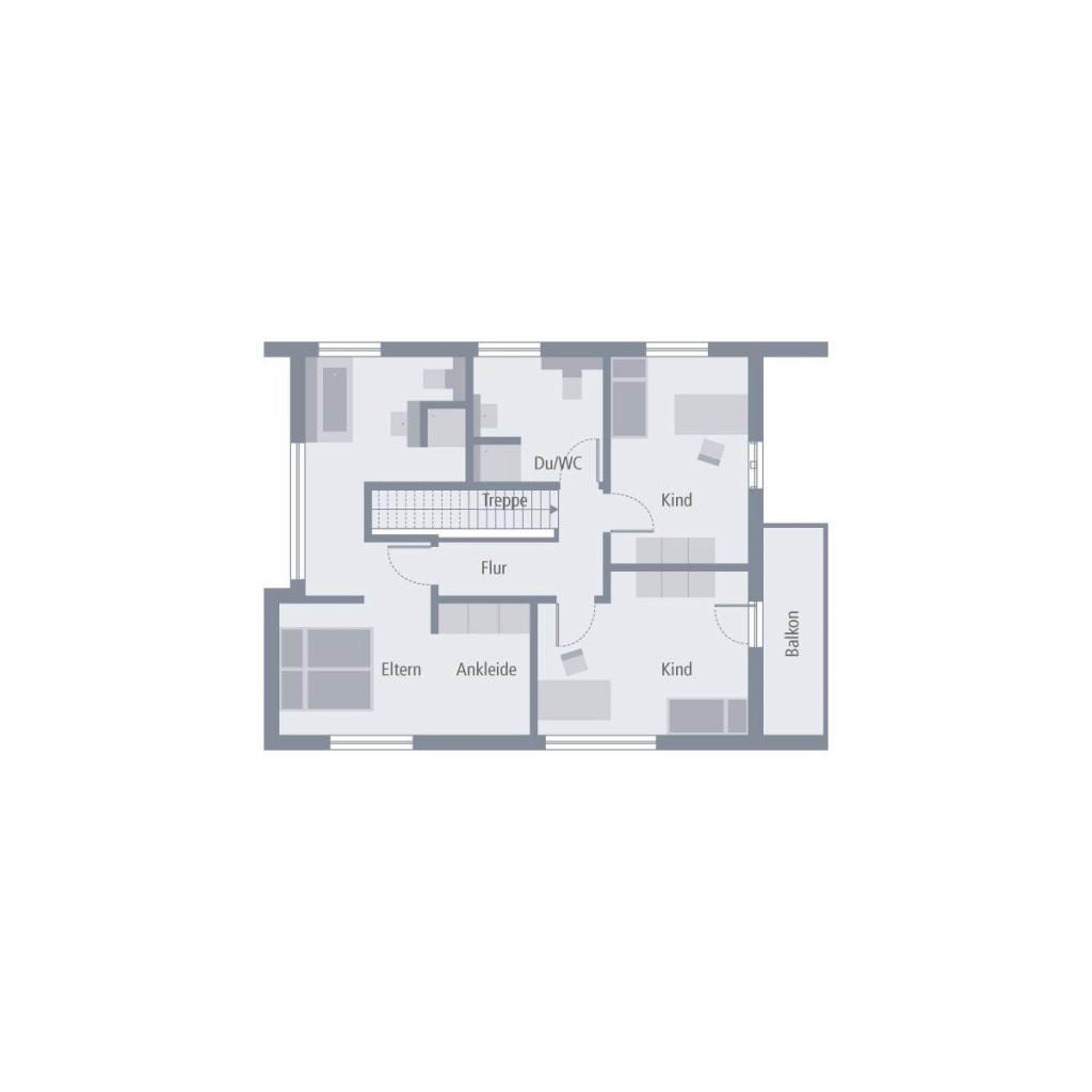 Grundriss Dachgeschoss