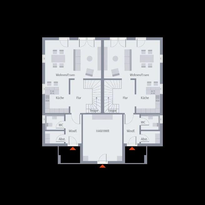ZweiRaum  Grundriss EG