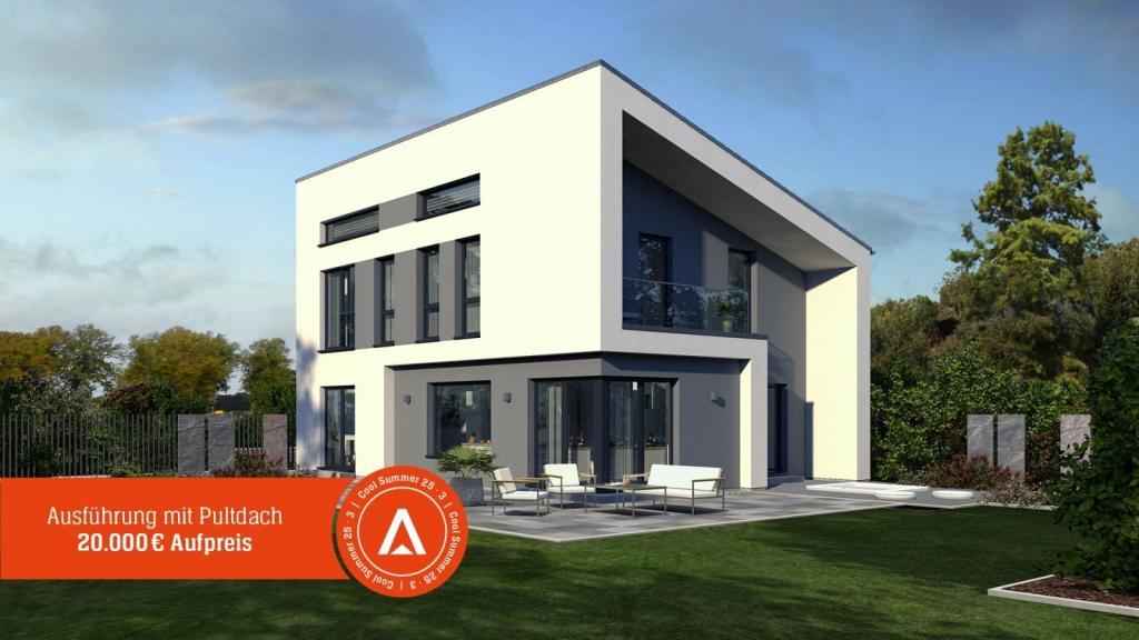 Ansicht Pultdach