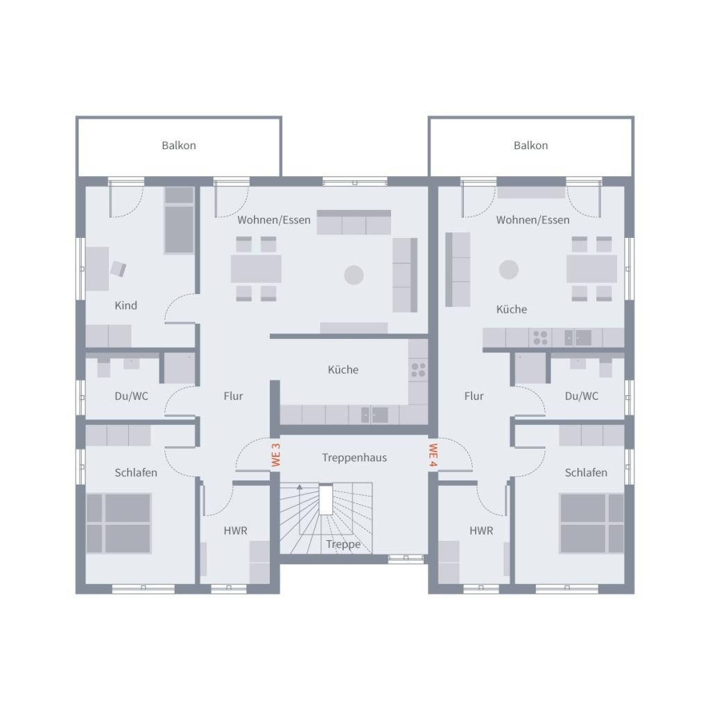 Grundriss Obergeschoss