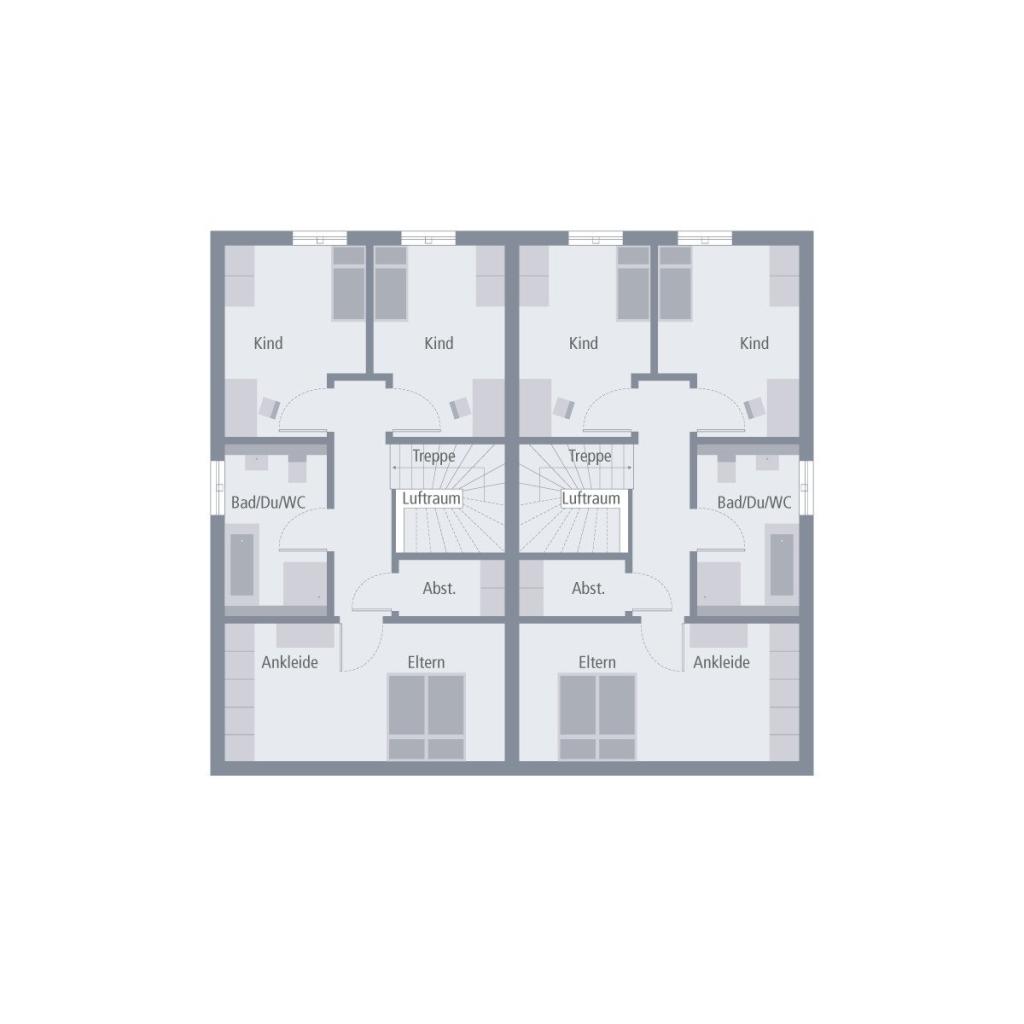 Grundriss Obergeschoss