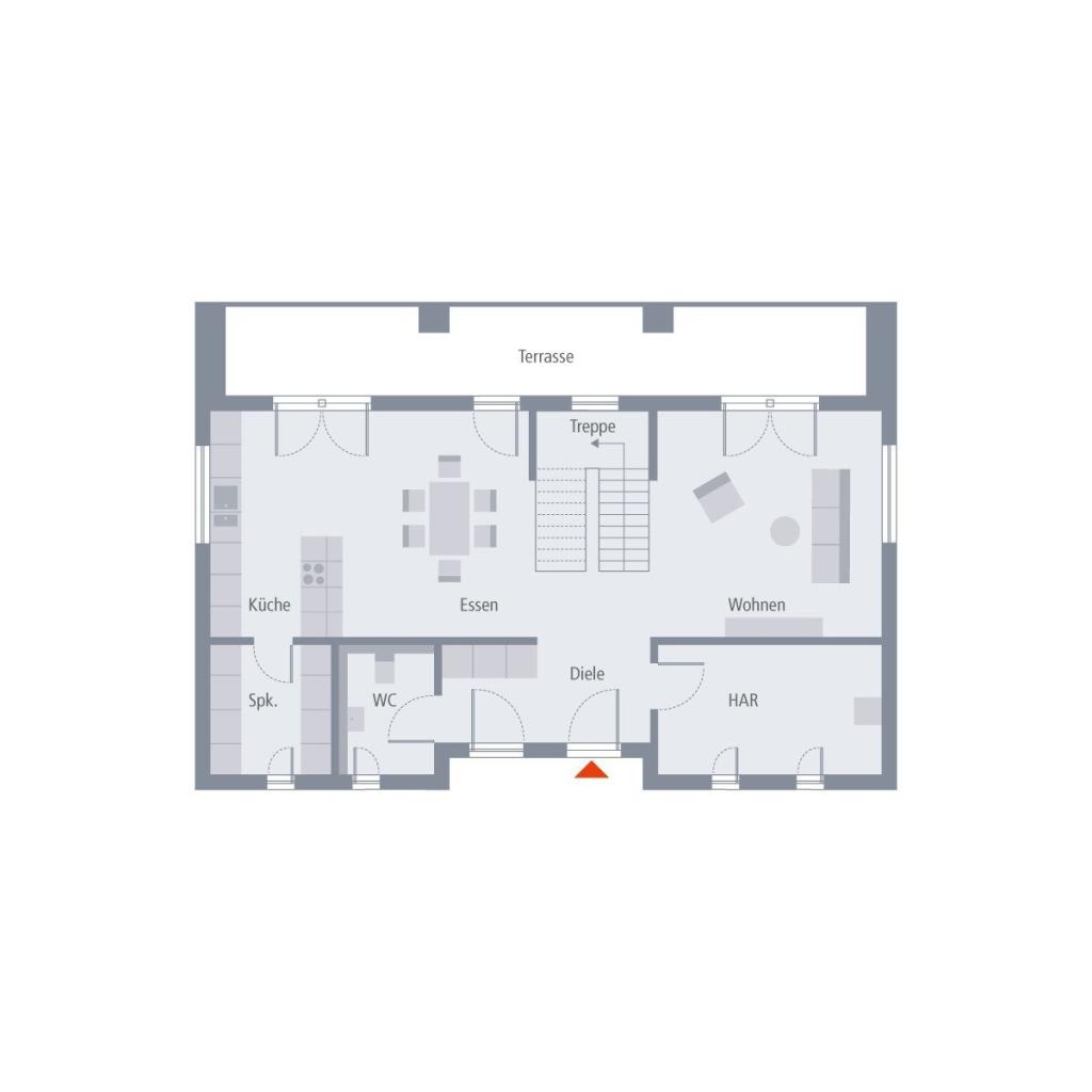 Grundriss Erdgeschoss