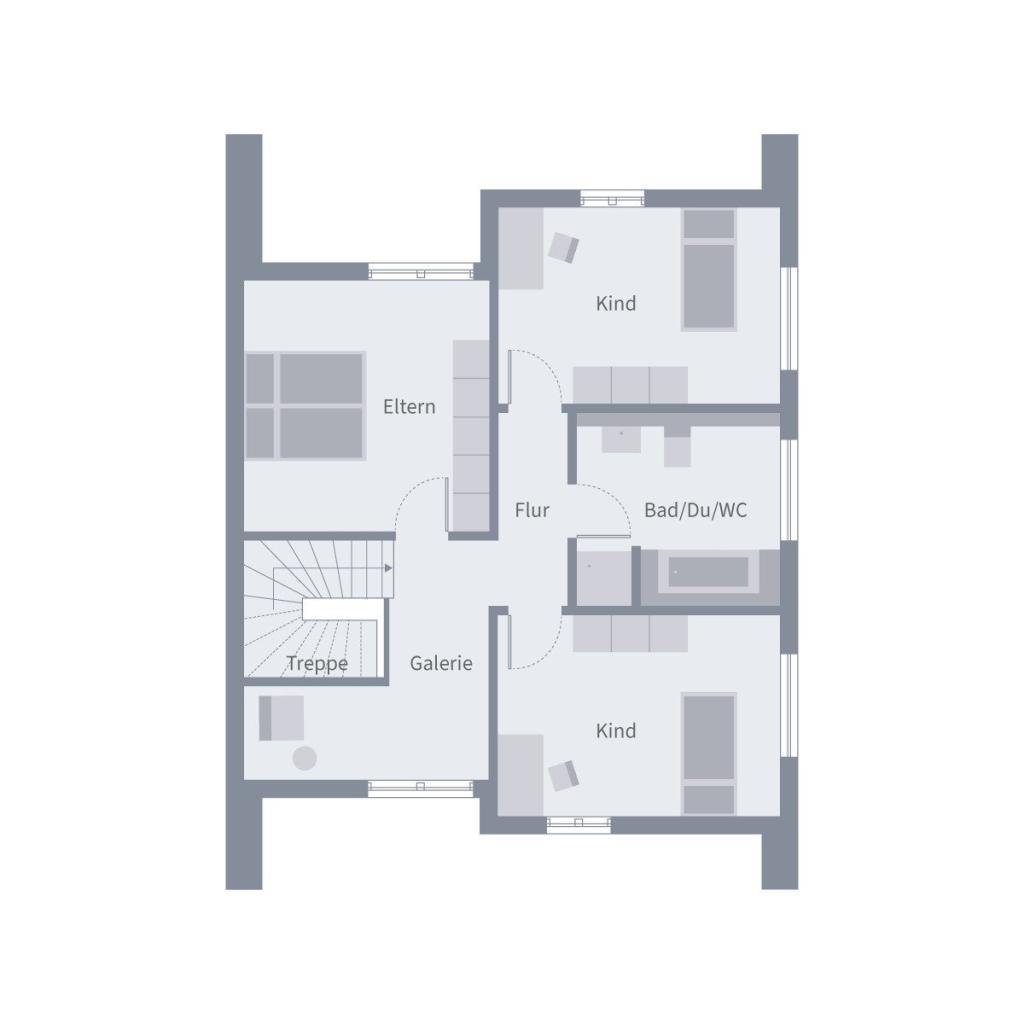 Grundriss Dachgeschoss