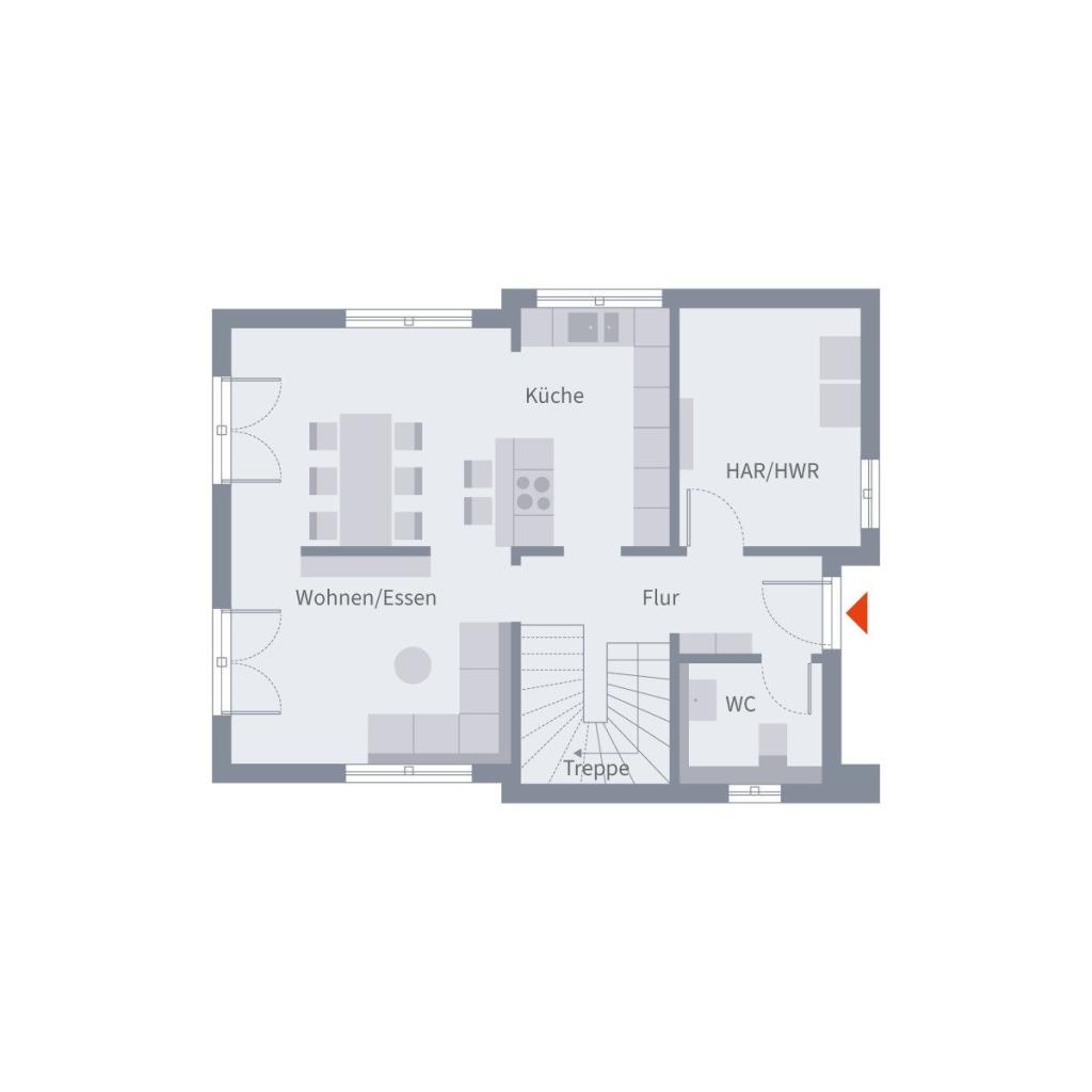 Grundriss Erdgeschoss