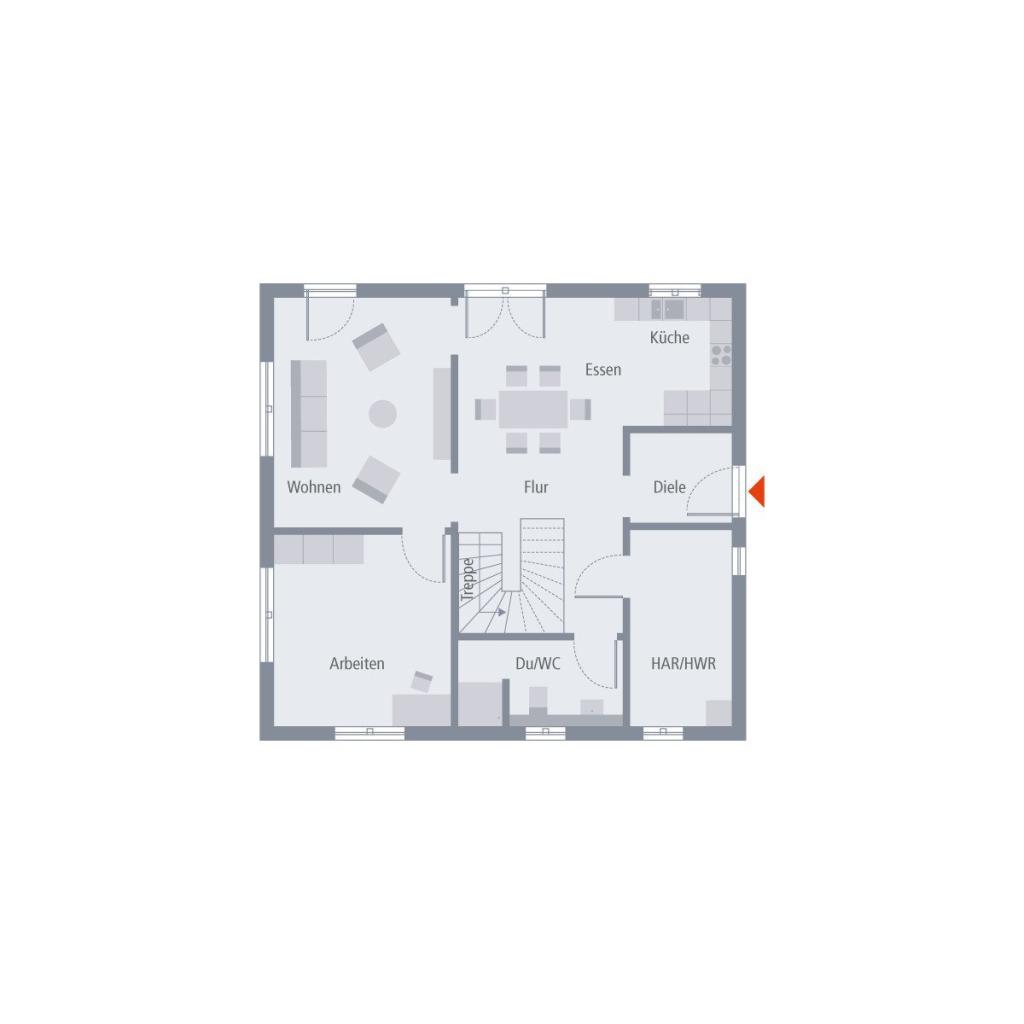 Grundriss Erdgeschoss