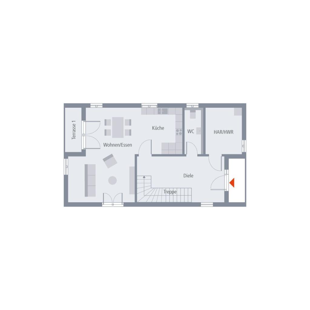 Grundriss Erdgeschoss