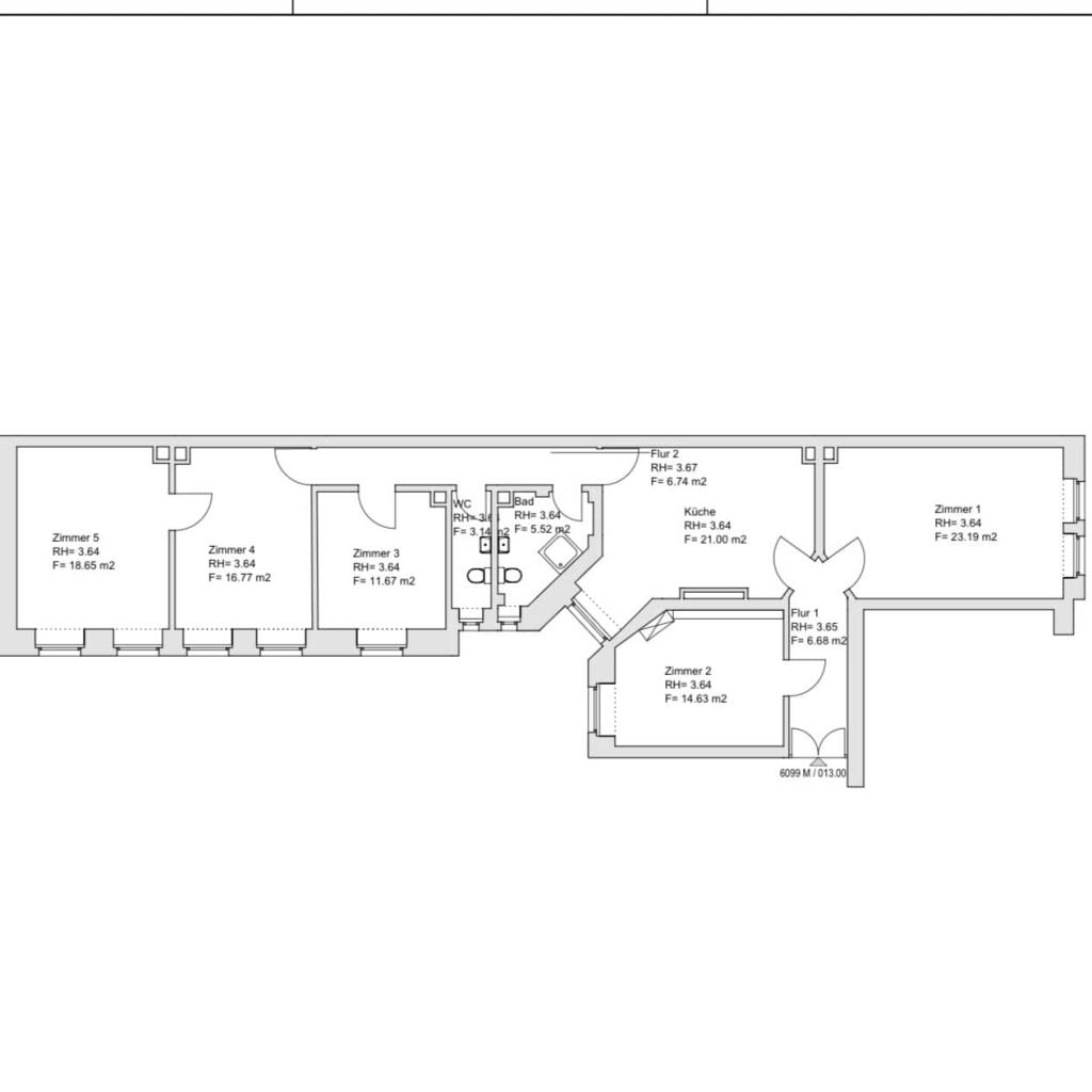 Sehr schöne sonnige WG. taugliche 5-R-Wohnung in MD-Altstadt ca.163im2 1.OG.zu vermieten. - Foto 2