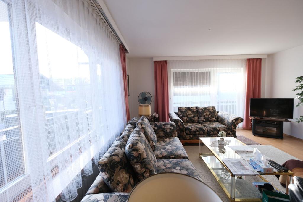 Das Wohnzimmer im Obergeschoss