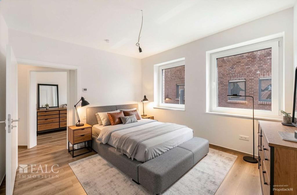 Neubau-Erstbezug Moderne 3-Zimmer-Erdgeschosswohnung mit Terrasse & Stellplatz - Emden-Borssum - Foto 3