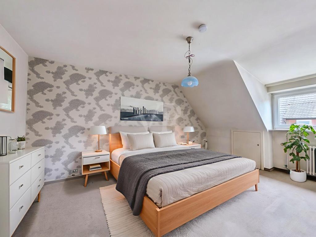 Schlafzimmer (digitales Staging)