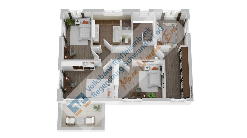 Grundriss Obergeschoss