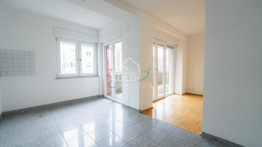 Moderne 3-Zimmer-Wohnung mit Südbalkon, Parkettboden und Carport - Foto 1