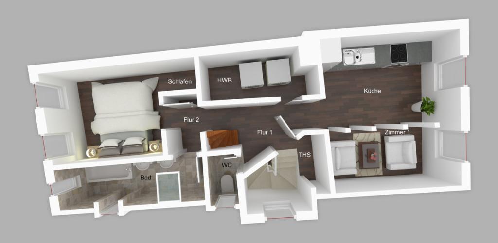 Top-Innenstadtlage: 2-Zimmer-Altbauwohnung mit besonderem Charme - Photo 5