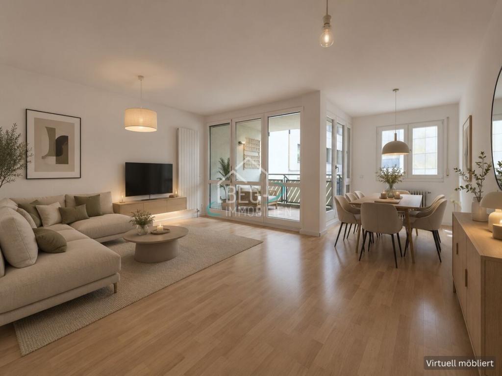 Helle 3-Zimmer-Wohnung im Herzen von Böblingen mit Balkon - Photo 1