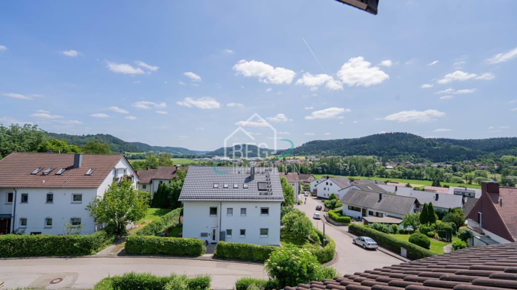 Aussicht aus dem Balkon
