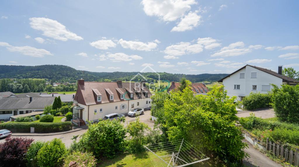 Ansicht aus dem Balkon