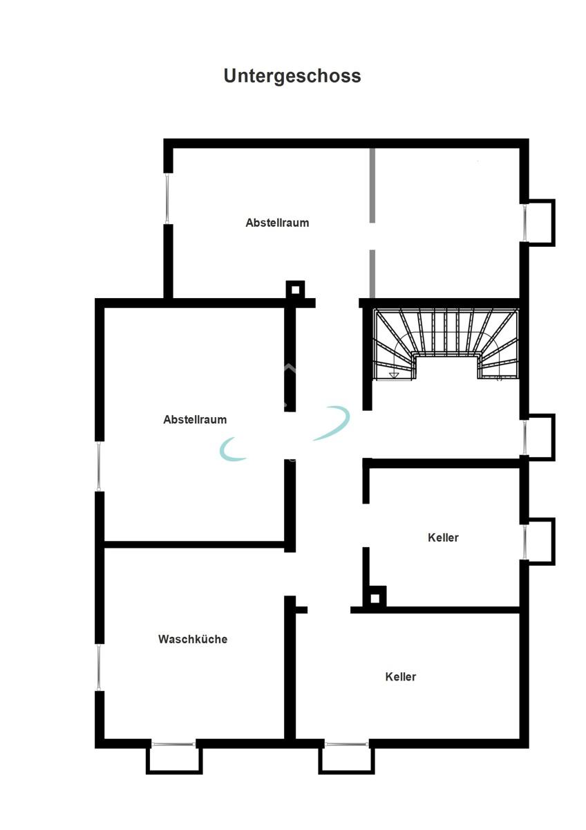 Grundriss Untergeschoss