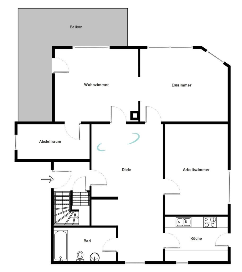 Grundriss EG