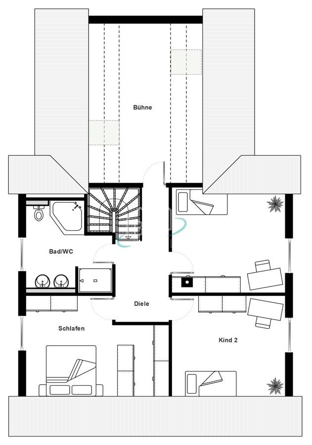 Grundriss DG