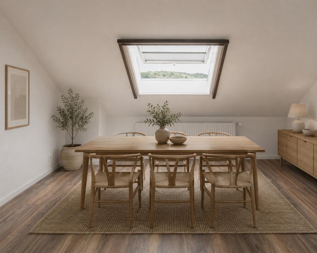 Charmante 3-Zimmer-Dachgeschosswohnung mit Balkon - Foto 4