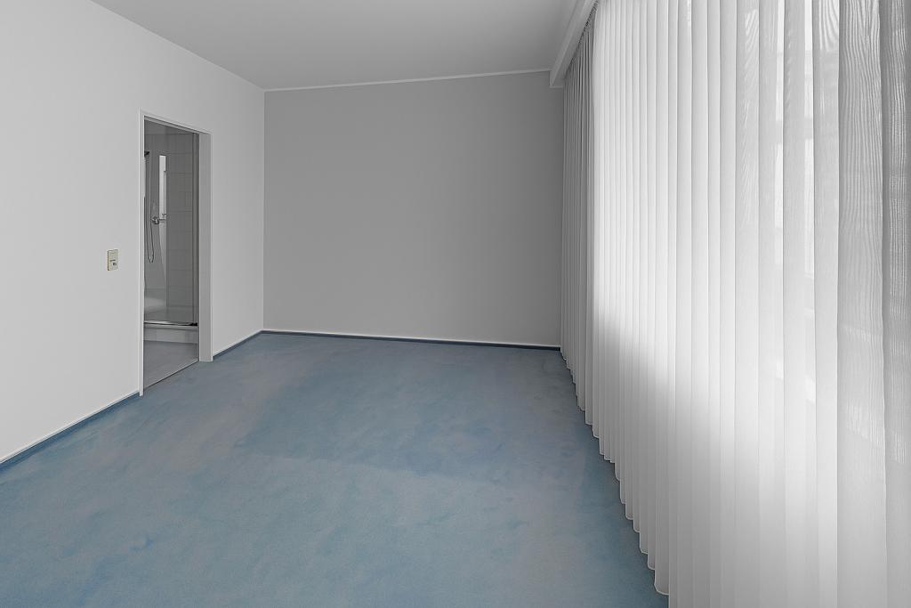 Schlafzimmer ausgeräumt 