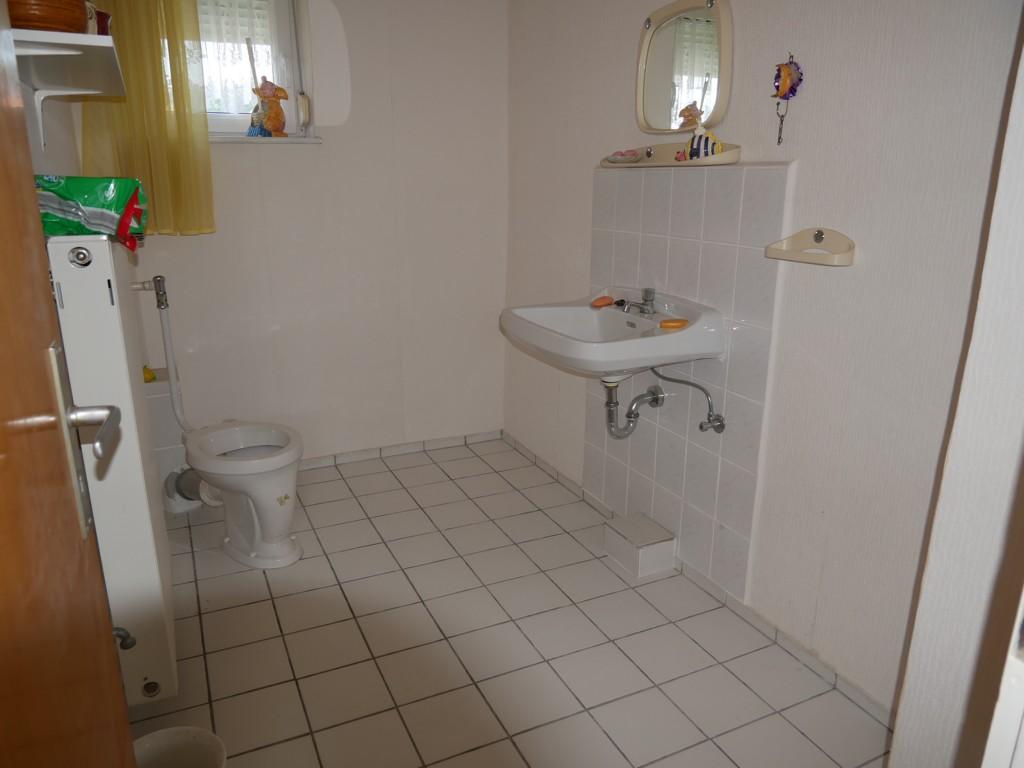WC im Obergeschoss